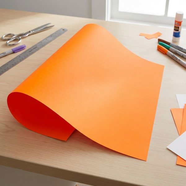 PAPEL-FLUORESCENTE-CARTULINA-NARANJA_P245-001_14-1 PAPEL IMPERIAL CARTULINA FLUORESCENTE