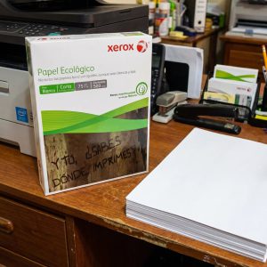 PAPEL XEROX RECICLADO 93% BLANCURA ECOLOGICO 75 G