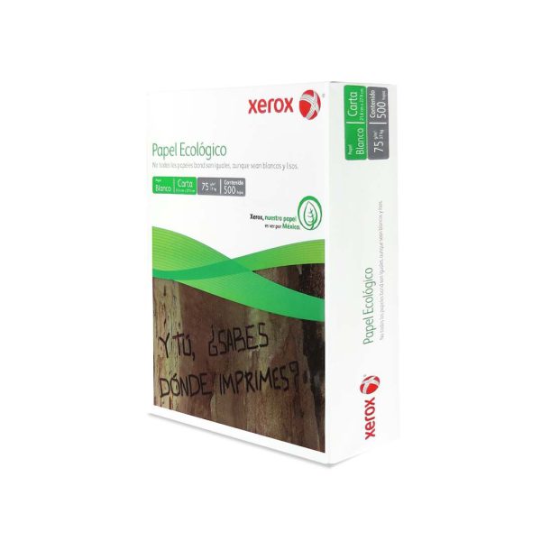 PAPEL XEROX RECICLADO 93% BLANCURA ECOLOGICO 75 G