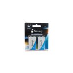 PILAS ALCALINAS NEXTEP 9V NE-282D BLANCO AZUL 2PIEZAS