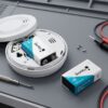 PILAS ALCALINAS NEXTEP 9V NE-282D BLANCO AZUL 2PIEZAS