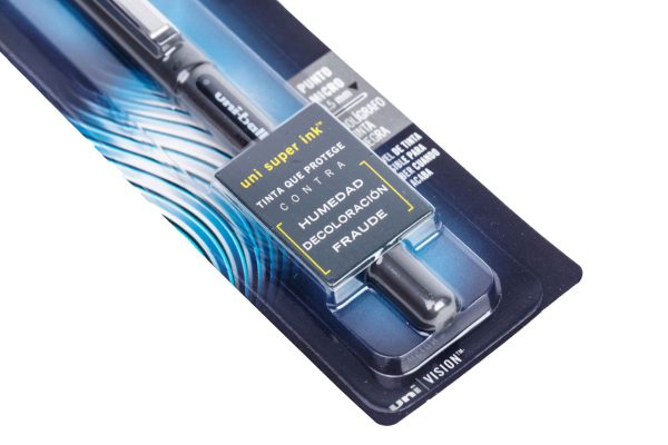 PLUMIN-UNI-BALL-DELUXE-UB-155-AZUL-DE-0-5-MM_P572-310-1 PLUMIN DELUXE UNI-BALL UB-155 0.5 MM