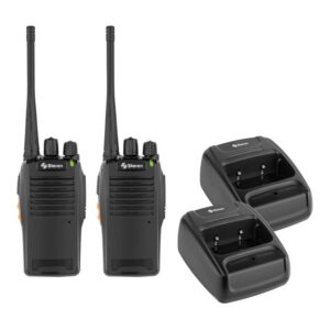 RADIO KIT STEREN DE 2 VIAS AMATEUR 3W RAD-010 NEGRO 2 RADIOS