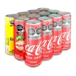 REFRESCO DE LATA COCA-COLA SABORES SURTIDOS 355 ML PAQUETE CON 12 PIEZAS
