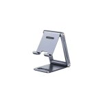 SOPORTE PARA TELEFONO UGREEN DE ALUMINIO 80708 GRIS ANGULO AJUSTABLE