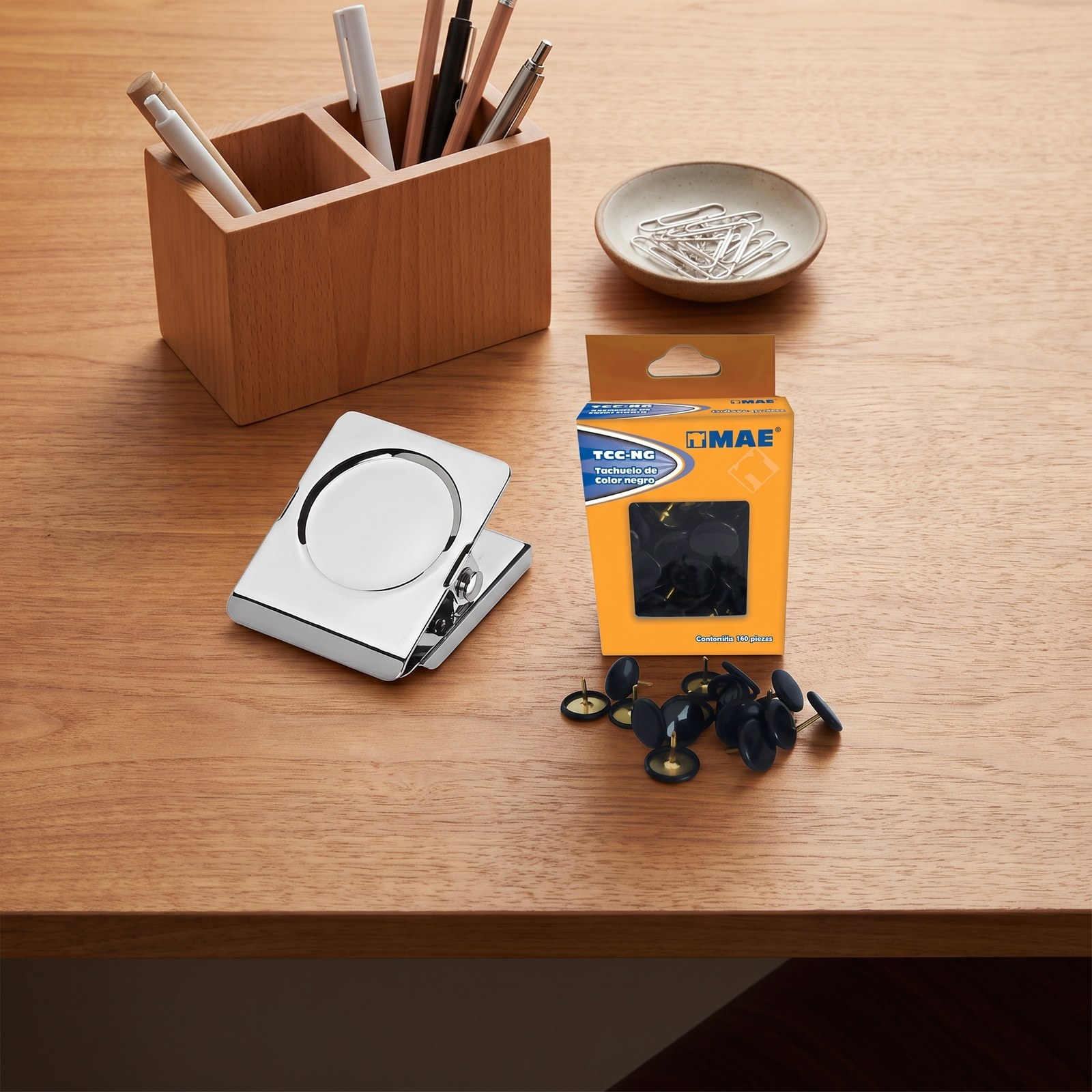 cat-accesorios-de-escritorio-y-organizacion-1600 BROCHE PARA ARCHIVO 8 CM 50M CON 50 PZS