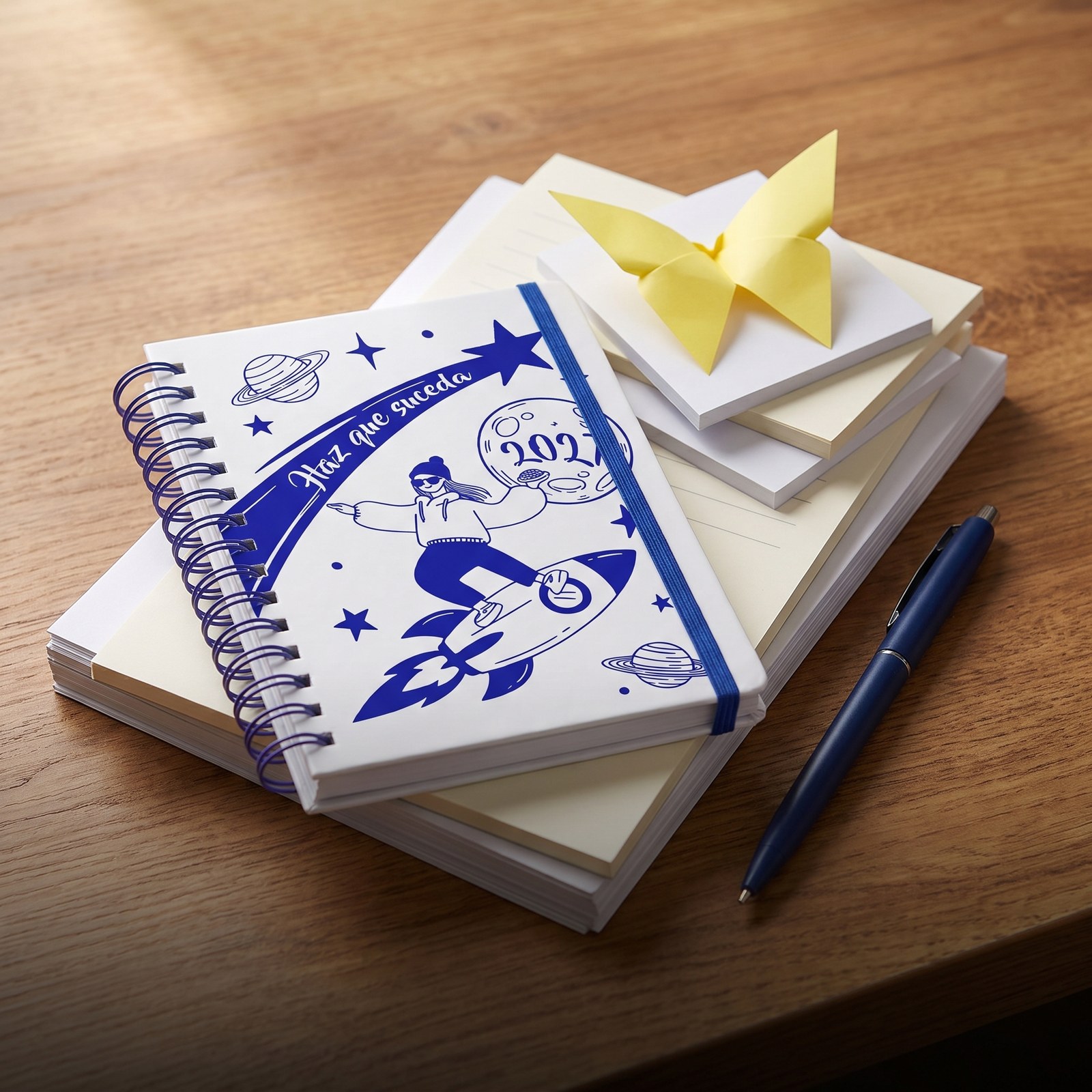 AGENDA DIARIA 2027 FORTEC LOVERE COLOR AZUL AD-5084