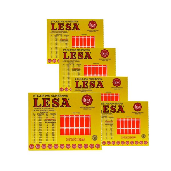ETIQUETA-ADHESIVA-LESA-NUMERO-4-ROJO-FLUORESCENTE-20-X-8-MM-RECTANGULAR-PAQUETE-CON-5-SOBRES_E130-445_2 ETIQUETA ADHESIVA LESA NUMERO 4 FLUORESCENTE 20 X 8 MM RECTANGULAR PAQUETE CON 5 SOBRES