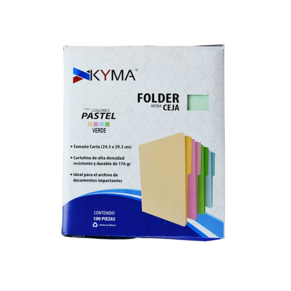 FOLDER-TAMANO-CARTA-VERDE-CON-100-PIEZAS_F025-112_4 FOLDER TAMANO CARTA CON 100 PIEZAS