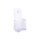 PORTAFOLLETOS DE ACRILICO 43777 TRANSPARENTE 19.7 X 11 X 8.3 CM