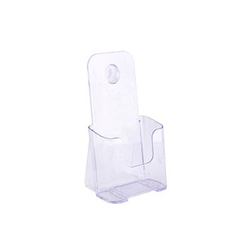 O015-123 PORTAFOLLETOS DE ACRILICO 43777 TRANSPARENTE 19.7 X 11 X 8.3 CM
